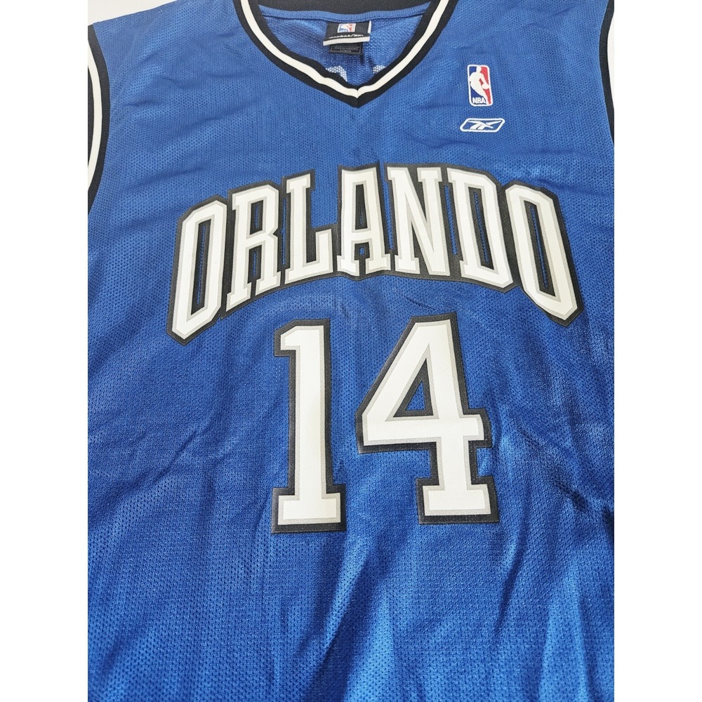 Jameer Nelson Orlando Magic Authentic Reebok Men's Size Large NBA Jersey - Picture 2 of 5